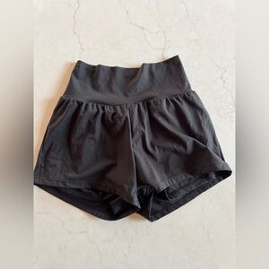 HALARA Women's High Waist Black Shorts - Size M
